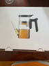 鸣盏飘逸壶玻璃茶壶功夫茶具套装玻璃内胆按压式无杆过滤泡茶壶飘逸杯 MZ8023（长嘴壶身款） 500ml 实拍图