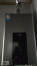 美的（Midea）16升燃气热水器天然气智控增压水伺服恒温【国补立减15%】 ECO节能 低水压启动JSQ30-MK6耀夜 实拍图