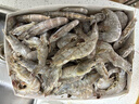 万景 国产大虾 盐冻北海白虾(大号) 80-100只净重4斤  家庭聚餐 海鲜 实拍图