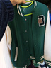 优衣库童装男童女童高弹力快干运动茄克外套夹克481378 58 深绿色 150 实拍图