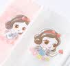 迪士尼儿童袜子夏季长筒袜女孩棉高筒袜 DSP3485白+粉 22-24 实拍图