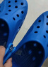 卡骆驰（CROCS）洞洞鞋贝雅男鞋女鞋轻便耐磨一脚蹬拖鞋休闲鞋|10126 青花瓷蓝-4JL 41 /42(260mm) 实拍图