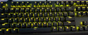 雷蛇（Razer）黑寡妇蜘蛛V3竞技版 机械键盘 87键 电脑游戏电竞 RGB背光 黄轴  实拍图