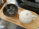 南山先生 半见西施壶德化陶瓷茶壶单壶家用奶黄色泡茶壶轻奢功夫泡茶器 实拍图