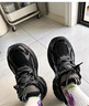 OLD ORDER-涡轮GT-暗黑之夜 Dark Black 经典黑色老爹鞋增高鞋男女 纯黑色 42 实拍图