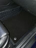 牧宝汽车脚垫专车定制脚垫适用奥迪A6l q5l宝马5系3系x3x5迈腾crv海豚 方格款【皮革+高弹丝】黑色 其他车型下单备注 实拍图