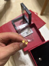周六福足金999四叶草黄金耳钉女生日礼物AA096009 一对 约0.76g 实拍图