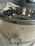 爱德4L~5L分体式家用电火锅304不锈钢内胆2-4-6人多功能电热锅电煮锅316不锈钢 304钢款白色5L 实拍图