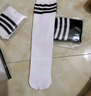 顶瓜瓜儿童长筒袜夏季薄款袜子半筒白色学生袜春秋运动小腿袜男女童中筒 实拍图