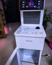 美菱（MeiLing）茶吧机家用高端智能语音遥控立式饮水机下置水桶家用办公客厅全自动温热款MY-C912（语音款）白色 实拍图