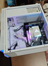 爱国者（aigo）JV13白色 电脑台式主机箱 桌面matx小机箱（透明侧板/ITX主板/240水冷/RGB灯条） 实拍图