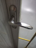 京本卫生间浴室锁室内门锁无钥匙卧室房门锁厕所不锈钢锁通用型门把手 【精抛】110孔距-35mm锁舌套装 实拍图