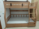 可颜上下铺床儿童床男孩女孩卡通高低床子母床双层床小户型实木上下床 爬梯款 上床宽100  下床宽120 实拍图
