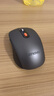 联想（Lenovo）无线蓝牙双模鼠标 便携办公鼠标 人体工程学设计 适用台式机一体机笔记本平板Howard风暴灰 实拍图