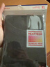 优衣库男装HEATTECH圆领T恤9分袖保暖衣秋衣内衣479428 479428/09黑色 2XL 实拍图
