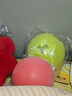 Hape(德国)儿童玩具拍拍球无声室内小皮球玩具弹力静音球红色E8757 实拍图