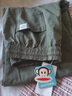 大嘴猴（paul frank）工装裤男士秋冬季直筒裤子男宽松户外休闲裤男裤 藻绿色 3XL 实拍图