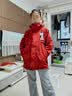 JEEP SPIRIT吉普三合一冲锋衣男士夹克户外防风防水登山服外套女桔红S 实拍图