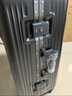 爱华仕行者系列行李箱24英寸拉杆箱女轻便铝框箱男旅行箱出差密码箱灰色 实拍图