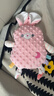 澳贝（auby）婴幼儿玩具豆豆绒小兔子毛绒安抚玩偶可入口水巾哄睡+牙胶啃咬 实拍图