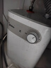 美的（Midea）【8年质保】5升储水式电热水器小厨宝家用洗碗洗菜安全1650W速热厨房热水宝国家补贴F05-15A1(S) 实拍图