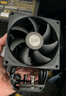 超频3红海H4炫彩 黑色CPU风冷散热器（4热管/PWM风扇/支持12/13代1700/AM4/AM5/133mm高度） 实拍图