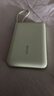 vivo 自带线充电宝 10000mAh 22.5W 移动电源  跨品牌快充兼容 纤薄小巧机身 一体式快充线 薄荷绿 实拍图