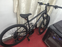 喜德盛山地自行车黑客500 X6铝合金车架27.5大轮径 油压碟刹24速变速 26款深灰/白17(适合身高170-185cm） 实拍图