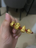 周生生黄金转运珠 足金Charme串珠男女福袋钱袋手串 89197C定价 福袋 实拍图
