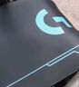 罗技（G）游戏电竞鼠标垫布面中小号办公细面加厚锁边鼠标垫 罗技鼠标垫-瑶里青(250*300*3mm) 实拍图