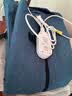 电加热艾绒热敷长筒靴腿部脚关节艾灸保暖老寒腿护膝艾草包理疗器 艾绒长筒靴 天空蓝【一只装】+精油*1 实拍图