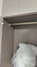 林氏家居简约衣柜原木风挂衣卧室出租屋家用小户型五门衣柜OV3D-A 实拍图
