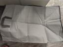 友纳衣服被子收纳袋家用衣柜装衣物被子整理袋大容量布艺搬家打包神器 灰色条纹210#【50*50*70cm】 实拍图