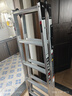 中创加厚铝合金五步人字梯/直梯 家用/室内/工程梯 可折叠TCL-05 实拍图
