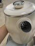 美的（Midea）艺术家电热水壶  烧水壶自动断电保温一体  1.6L大容量电热水壶 316L不锈钢恒温壶 精准控温 63-Q 实拍图