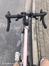 Jeep吉普公路自行车碟刹变速自行车男女学生公路车竞技代步车-RS730 RS730-公路把-公主粉色-铝合金 M码（适合身高165-185CM） 27速-健身通勤(进阶款) 实拍图