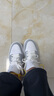 耐克NIKE男女AJ1小迪奥 轻奢感JORDAN 1运动休闲鞋DC0774-105白灰37.5 实拍图
