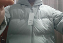 优衣库无缝羽绒连帽外套男装羽绒服保暖休闲夹克470077 02 浅灰色 L /175/100A 实拍图
