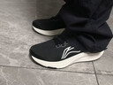 李宁赤兔7/8 PRO跑步鞋男女鞋秋冬季中考体测跳绳马拉松竞速运动鞋 【纱架贾卡】黑/ 银/白(001)-5 【赤兔8男款】 40 实拍图