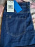 真维斯（JEANSWEST）牛仔裤男2025秋季潮流简约直筒裤男休闲牛仔男士长裤蓝色常规36 实拍图