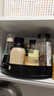 帅仕（shuaishi）厨房置物架旋转调料架调味品收纳架佐料收纳台面托盘 黑色30cm 实拍图
