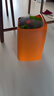 朴厨无盖垃圾桶10L双层家用大号客厅卧室厨房卫生间大容量纸篓橙色 实拍图