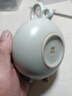 汝道汝窑茶壶单壶陶瓷功夫茶具家用过滤泡茶壶汝瓷可养开片复古泡茶器 汝窑双耳壶260ml 实拍图