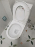 箭牌（ARROW）卫浴大冲力喷射虹吸式防臭节水马桶家用缓降盖板连体抽水坐便器 镇店款/豪华加厚/旋涡冲水/ 1185U 400mm 实拍图