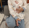 小狗比格儿童睡衣男纯棉秋衣秋裤宝宝内衣套装女春秋婴儿家居服打底衣服 2042小卡车 120 建议4-5岁/无肩扣 实拍图