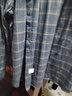 杉杉（FIRS）纯棉磨毛衬衫中年爸爸装商务休闲全棉格子衬衣男 咖啡格 40  实拍图