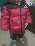 雪中飞【双面穿】儿童羽绒服冬季轻薄男女童面包服羽绒服中国红120cm 实拍图