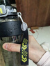 【京东物流】大容量运动水杯塑料水壶便携带吸管耐高温健身学生男 深邃黑1200ml 实拍图