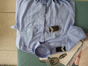 迪伽洛保安服短袖衬衫制服门卫物业酒店执勤服夏天户外训练服可定制 蓝色短袖+标贴 170/L 实拍图