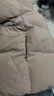 优衣库女装无缝羽绒连帽外套/冰雪羽绒无缝款科技保暖外套469896 31 米色 L /160/88A 实拍图